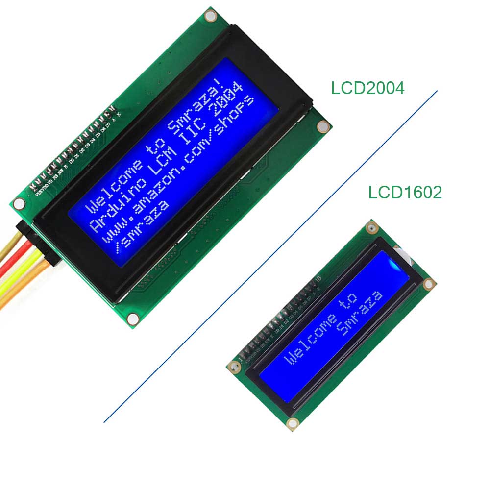 Smraza 2004 LCD Display Module (20 Characters x 4 Lines) Compatible wi ...