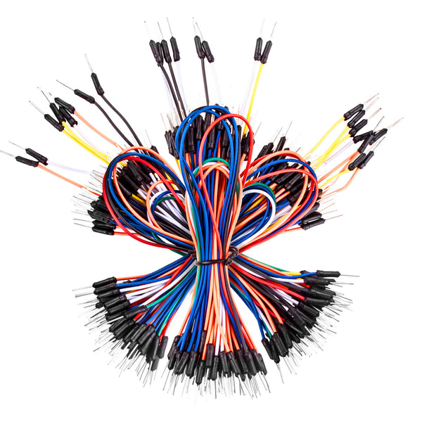 Smraza Breadboard Jumper Wires 195pcs,Male to Male for Arduino Breadboard and Circuit Board-S06