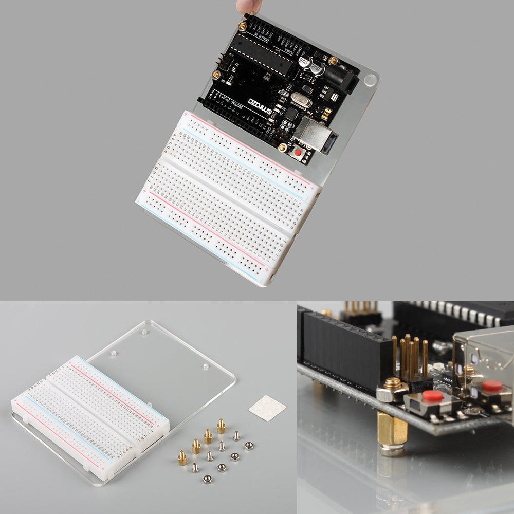 Smraza Ultimate Starter Kit with Tutorial, Breadboard Holder, Jumper W ...