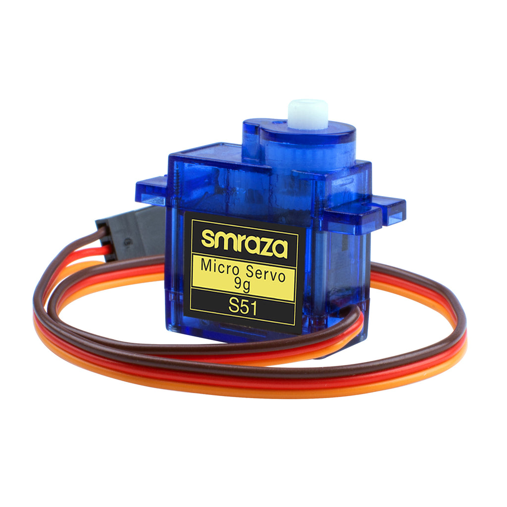 Smraza 10 Pcs SG90 9G Micro Servo Motor Kit for RC Robot Arm Helicopte ...