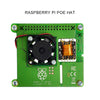 Raspberry Pi 4B/3B+ Ethernet PoE Power Supply Module POE HAT Expansion Board with Fan Cooling